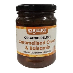 Ozganics Caramelised Onion & Balsamic Relish