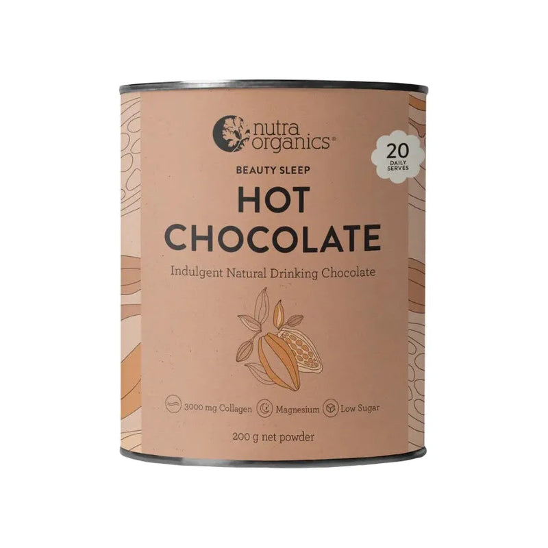 Nutra Organics Collagen Hot Chocolate 200gm