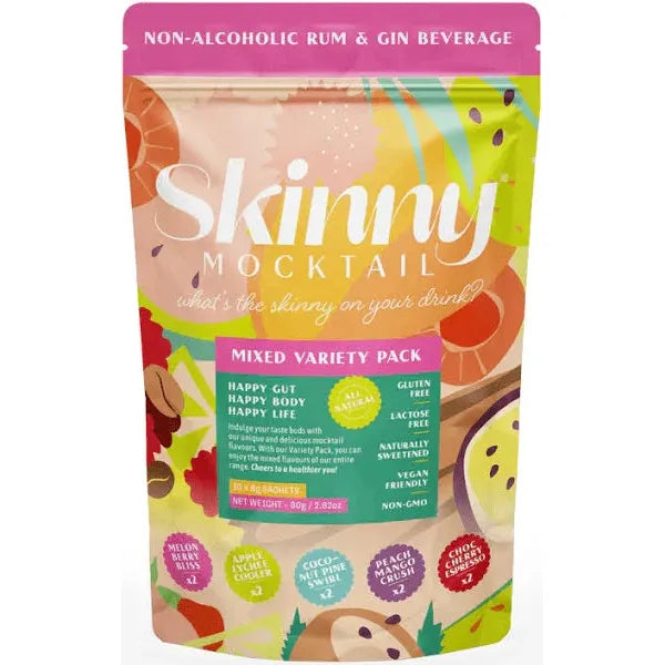 Skinny Mocktail Variety Pack 10 x 8gm sachets