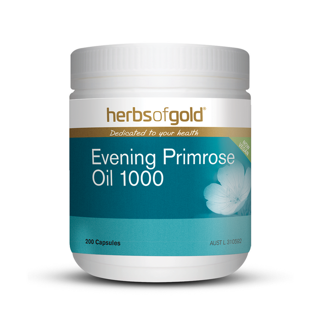Herbs of Gold Evening Primrose Oil 1000mg Go Vita Batemans Bay