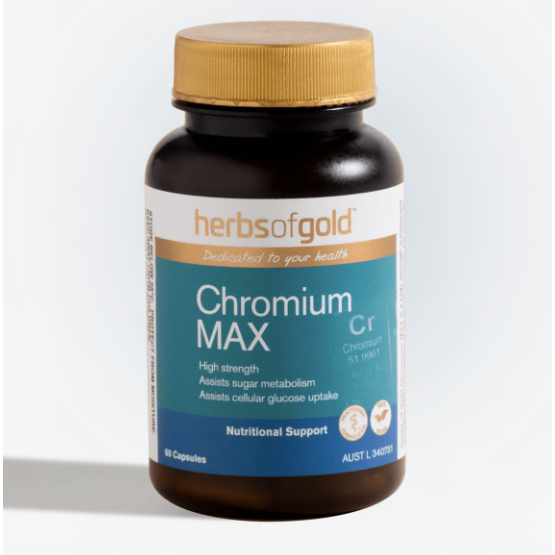 Herbs of Gold Chromium Max 60 caps