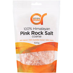 Natural Road Himalayan Pink Rock Salt Coarse - Go Vita Batemans Bay