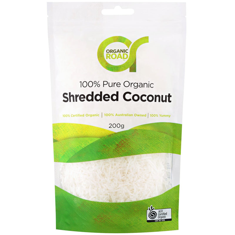 Organic Road Shredded Coconut - Go Vita Batemans Bay
