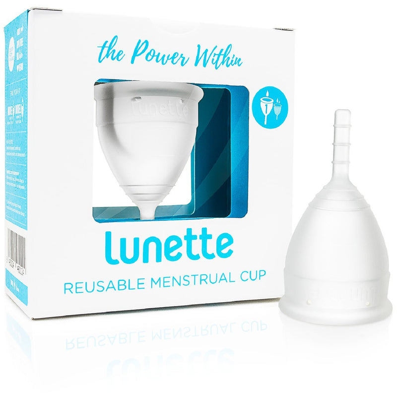 Lunette Menstrual Cup - Clear - Go Vita Batemans Bay