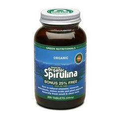 Green Nutritionals Mountain Organic Spirulina Tablets - Go Vita Batemans Bay