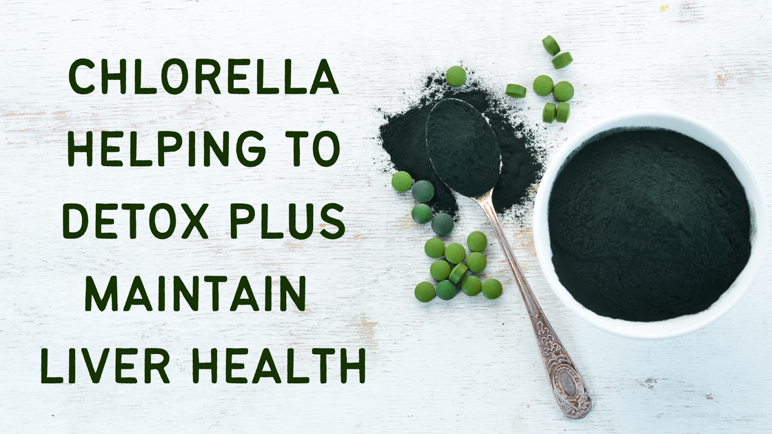 Chlorella Helping To Detox And Maintain Liver Health Shopify