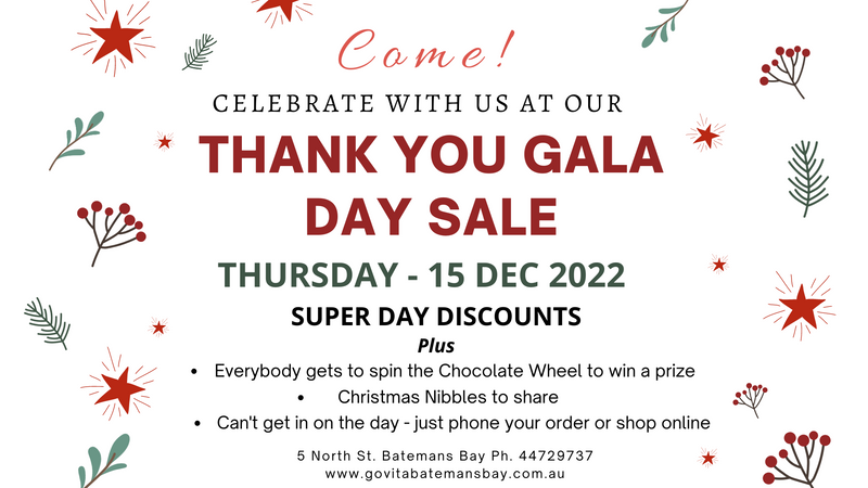 Come Celebrate With Us! Thank You Sale This Thursday!