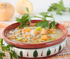 Freekeh and Vegetable Soup