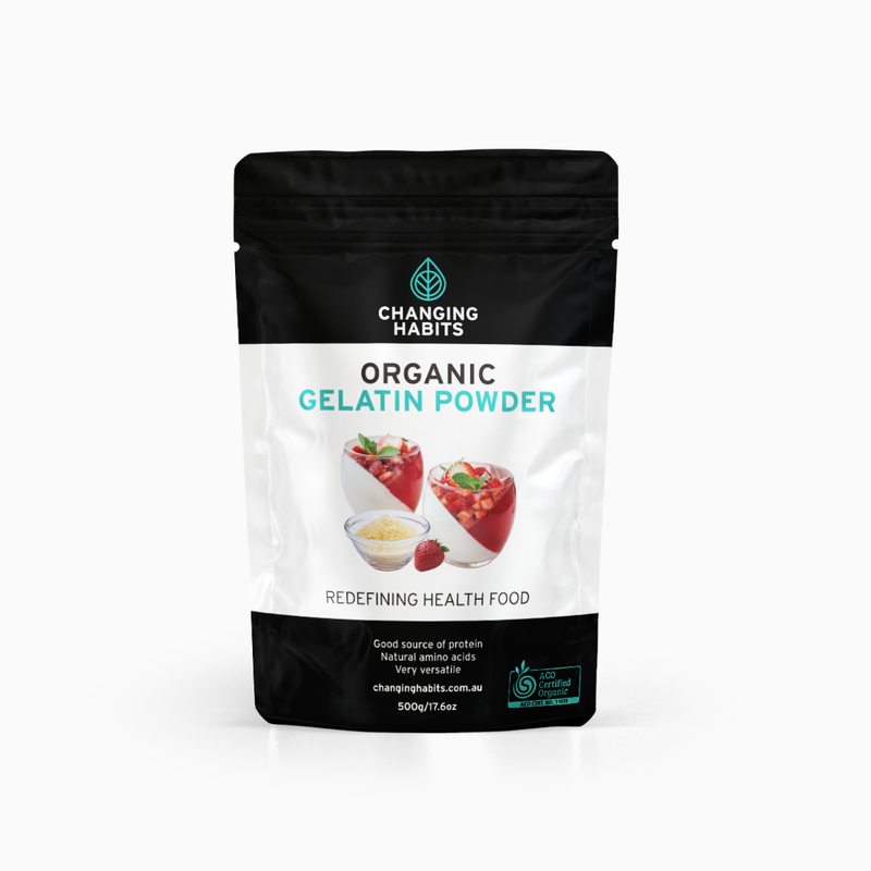 Changing Habits Organic Gelatin Powder