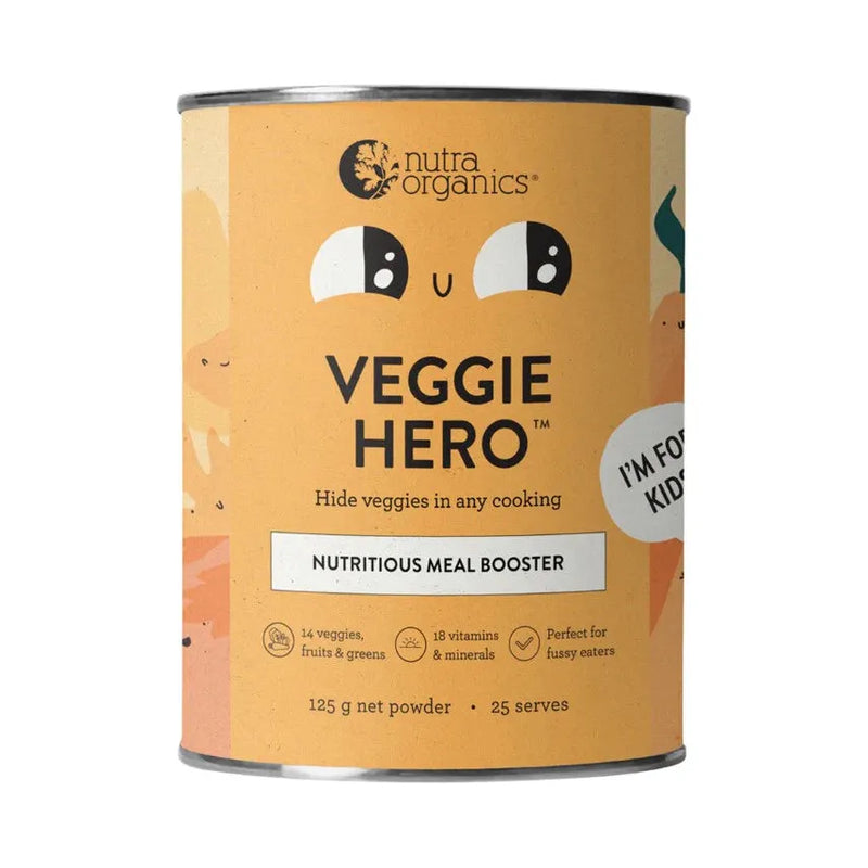 Nutra Organics Veggie Hero 125gm