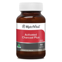 NutriVital Activated Charcoal Plus 60 capsules