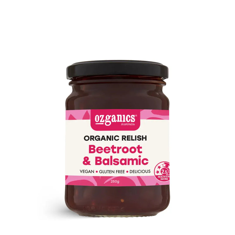 Ozganics Beetroot & Balsamic Organic Relish