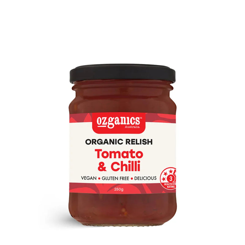 Ozganics Tomato & Chilli Relish