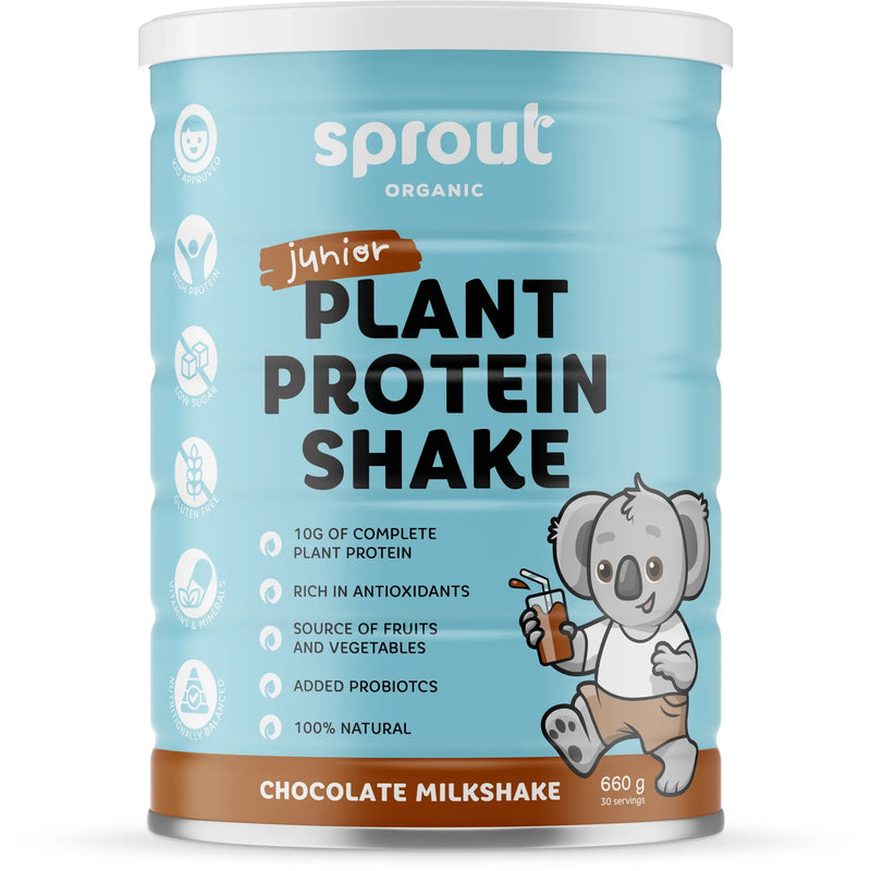 Sprout Organic Junior Plant Protein Shake Chocolate Milkshake 660gm