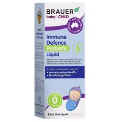 Brauer Immune Defence Probiotic Liquid For Infants 45ml