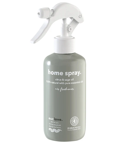 Euclove Home Spray - Citrus & Sage Natural Air Freshener 300ml