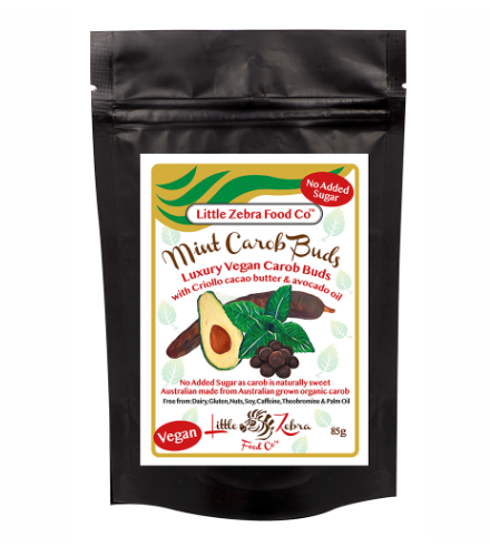 Little Zebra Mint Carob Buds 85g