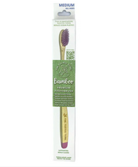 The Turtle Tribe® Premium Bamboo Toothbrush 1-pack - Medium