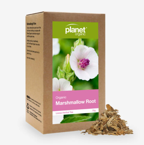 Planet Organic Marshmallow Root Loose Leaf Tea 75g