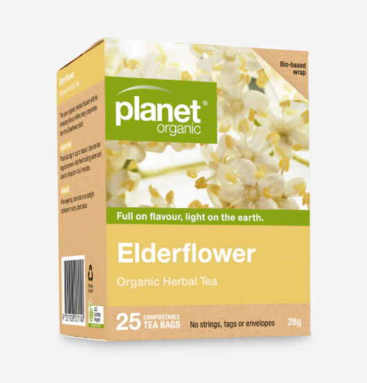Planet Organic Elderflower 25 Teabags