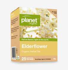 Planet Organic Elderflower 25 Teabags