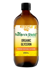 Nature's Shield Organic Glycerin 200ml