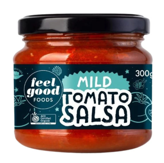 Feel Good Foods Tomato Salsa Mild Organic 300g