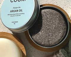 Cooki Argan Oil Shampoo Tin 65g