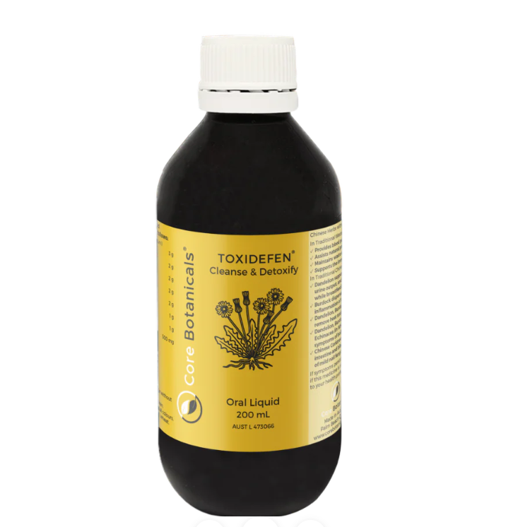 Core Botanicals Toxidefen Cleanse & Detoxify 200ml