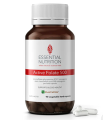 Essential Nutrition Active Folate 500 90 caps