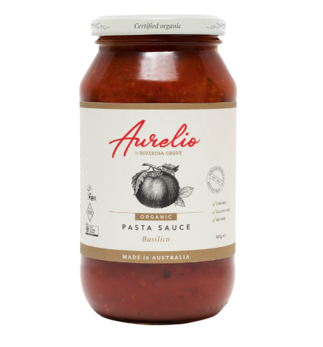 Aurelio Basilico Pasta Sauce 500g