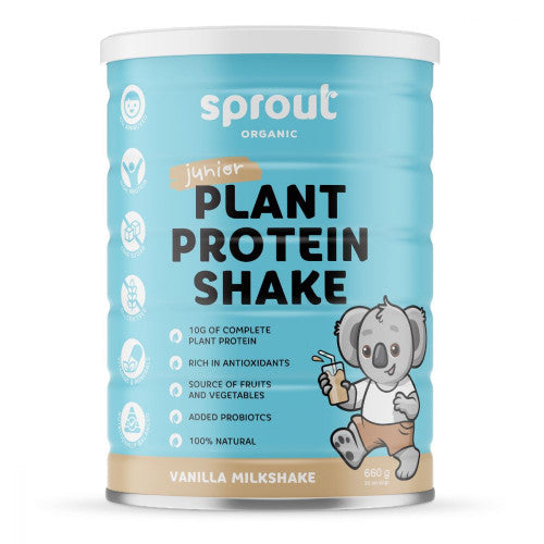 Sprout Organic Plant Protein Vanilla Milkshake 660gm