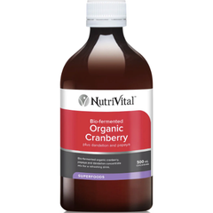 NutriVital Bio-Fermented Organic Cranberry Liquid - Go Vita Batemans Bay