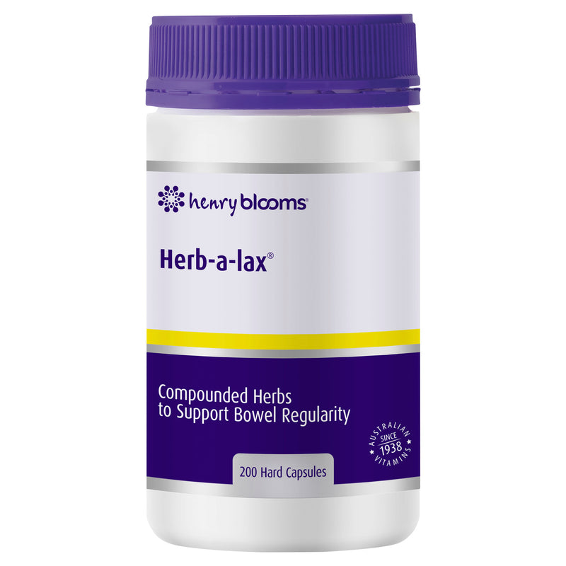 Blooms Herb-a-lax capsules - Go Vita Batemans Bay