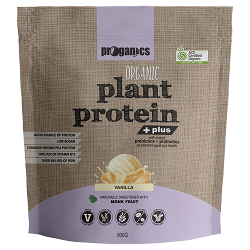 PROGANICS Plant Protein + plus Vanilla | Go Vita Batemans Bay
