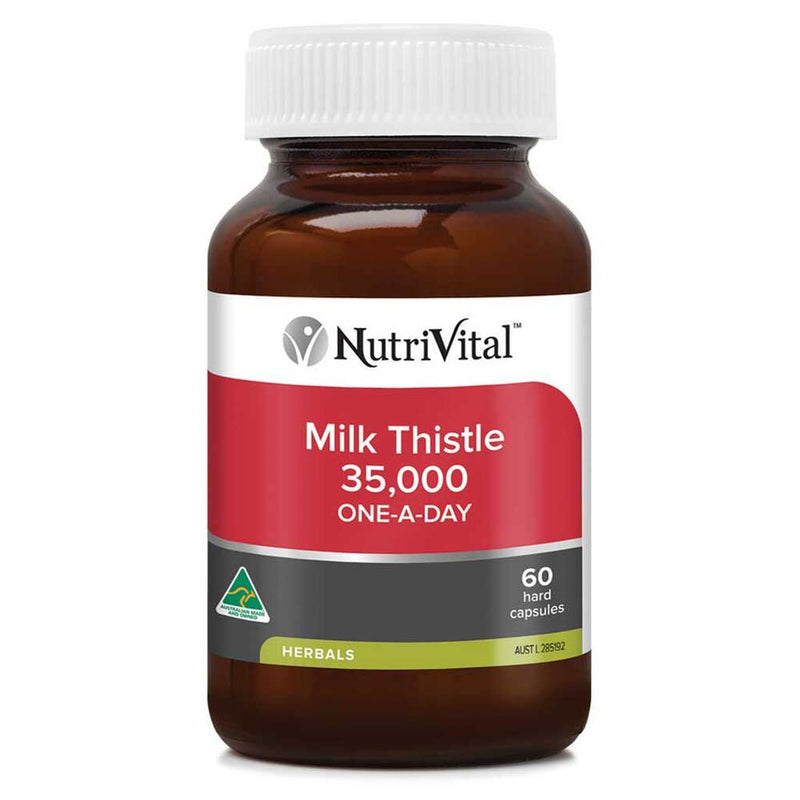 NutriVital Milk Thistle 35,000mg - Go Vita Batemans Bay