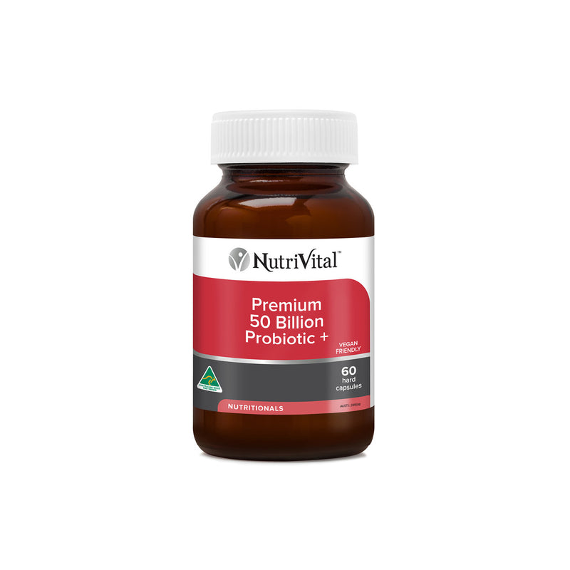 NutriVital Premium Probiotic 50 Billion+ - Go Vita Batemans Bay