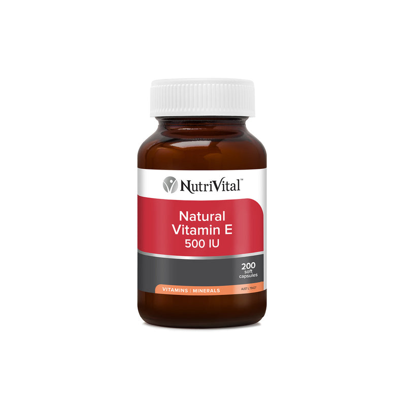 NutriVital Vitamin E 500 - Go Vita Batemans Bay