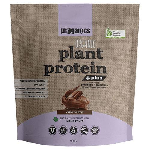PROGANICS Plant Protein Org + plus Chocolate