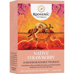 Roogenic Native Strawberry Tea Bags