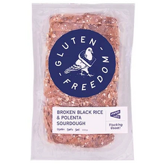 Gluten Freedom Black Rice/Polenta Sourdough - Go Vita Batemans Bay