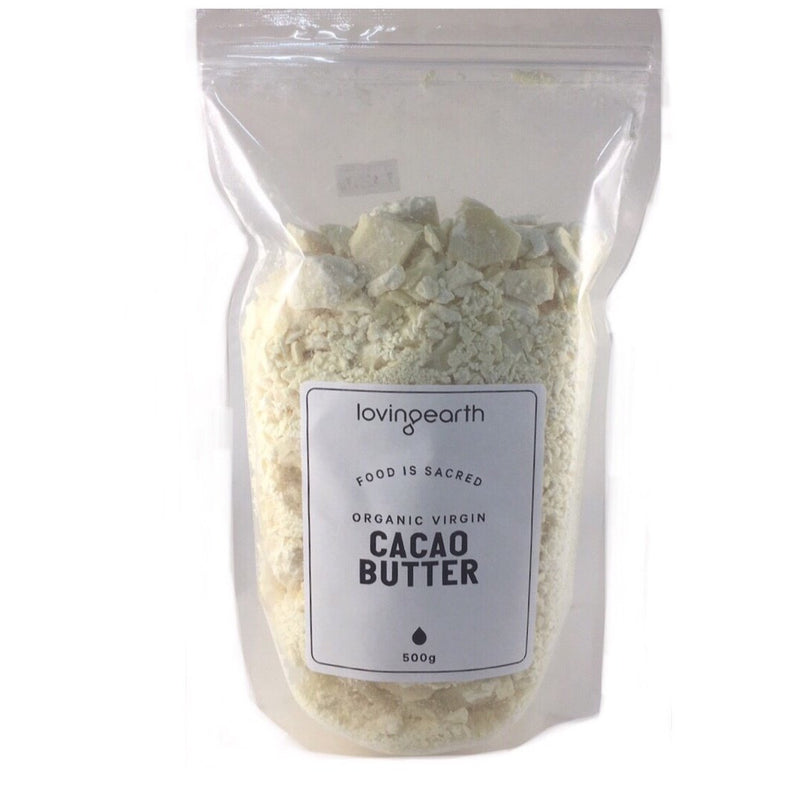 Loving Earth Raw Virgin Cacao Butter - Go Vita Batemans Bay