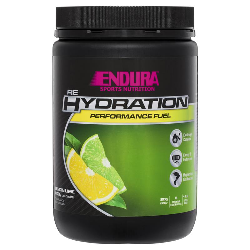 Endura Rehydration Performance Fuel Lemon Lime - Go Vita Batemans Bay