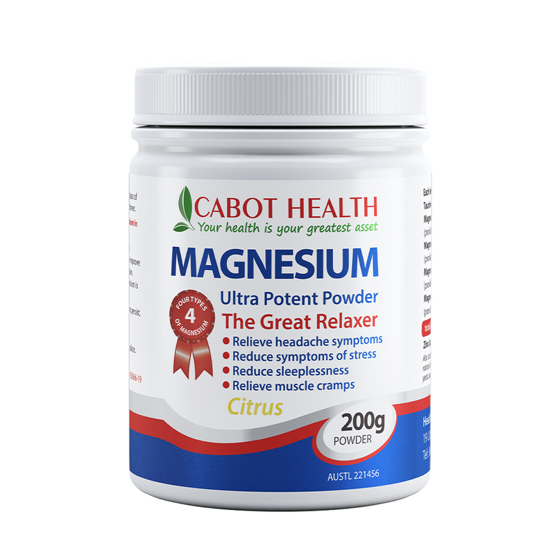 Cabot Health Magnesium Ultra Potent - Go Vita Batemans Bay