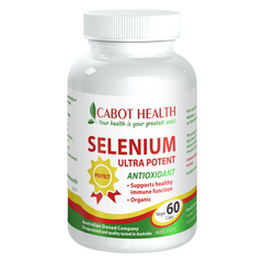 Cabot Health Selenium Ultra 100mcg - Go Vita Batemans Bay