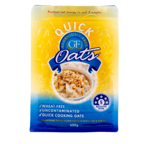 Gloriously Free GF Quick Oats - Go Vita Batemans Bay