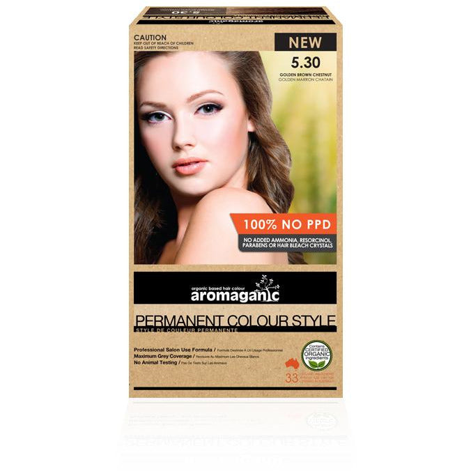 Aromaganic PPD and Ammonia Free Natural Hair Colour - Go Vita Batemans Bay