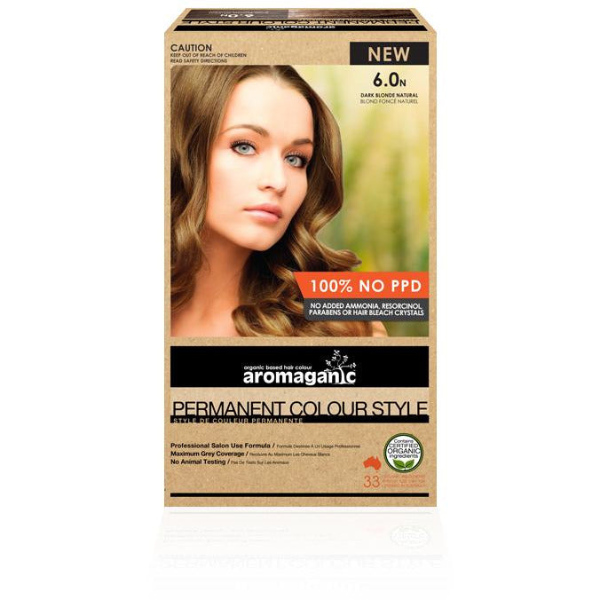Aromaganic PPD and Ammonia Free Natural Hair Colour - Go Vita Batemans Bay