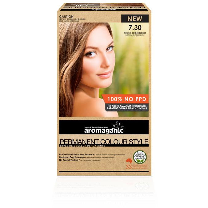 Aromaganic PPD and Ammonia Free Natural Hair Colour - Go Vita Batemans Bay