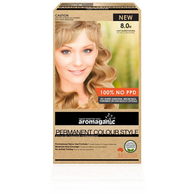 Aromaganic PPD and Ammonia Free Natural Hair Colour - Go Vita Batemans Bay
